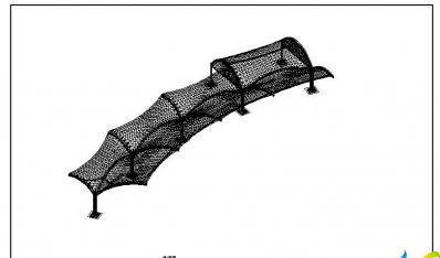 膜布裁剪設計_工程案例裁剪設計圖展示僅供參考！