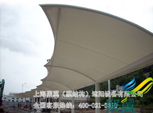 過道膜結構遮陽雨篷