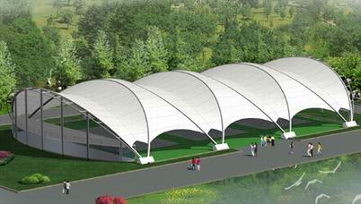 網(wǎng)球場(chǎng)膜結(jié)構(gòu)