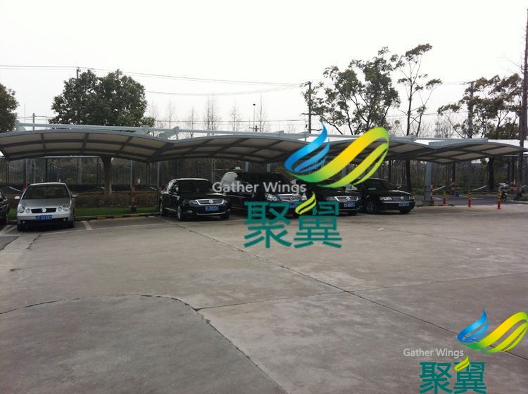 膜結構自行車棚,膜結構車棚定制