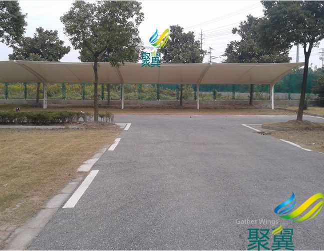 寧波膜結構車棚,膜結構車棚,
