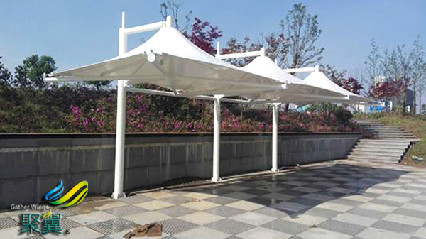 帽頂車棚不僅美觀，帽頂車棚經濟性成為熱銷品的原因