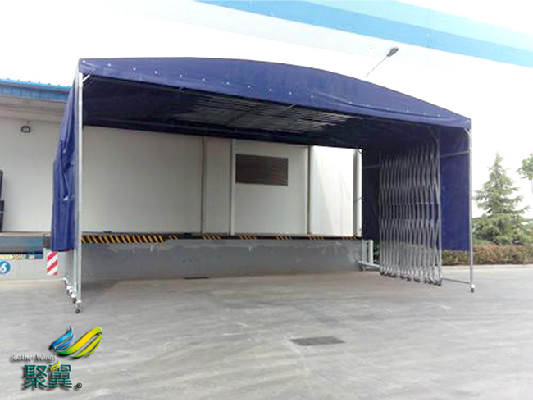 膜結構推拉篷的八大優勢：