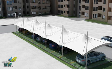 膜結(jié)構(gòu)車棚工程介紹*膜結(jié)構(gòu)車棚型鋼構(gòu)件材質(zhì)