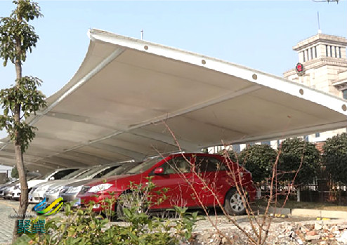 膜結構車棚的七大優勢: