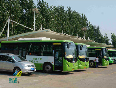 獨家定制膜結(jié)構(gòu)車棚|膜結(jié)構(gòu)車棚減少耗損