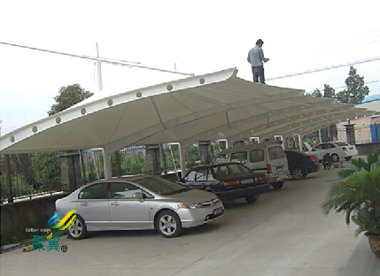 膜結(jié)構(gòu)車棚安定特定|膜結(jié)構(gòu)車棚牢固性　
