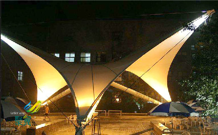 景觀膜結構性能優良織物|景觀膜結構工程規劃