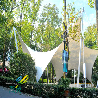  張拉膜景觀膜結構優(yōu)勢|景觀膜結構特點