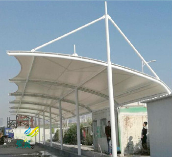 膜結構車棚幅寬|膜結構車棚膜建筑設計協調性