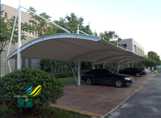 北京房山膜結構車棚骨架安全|膜結構車棚抗高溫