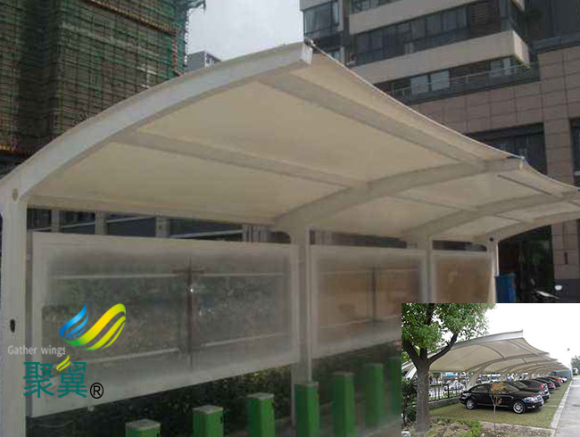 天津市南開區膜結構車棚|膜結構車棚廠家促銷優質車棚