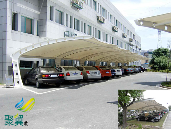 河北省欒城縣膜結(jié)構車棚|膜結(jié)構車棚定制包設計