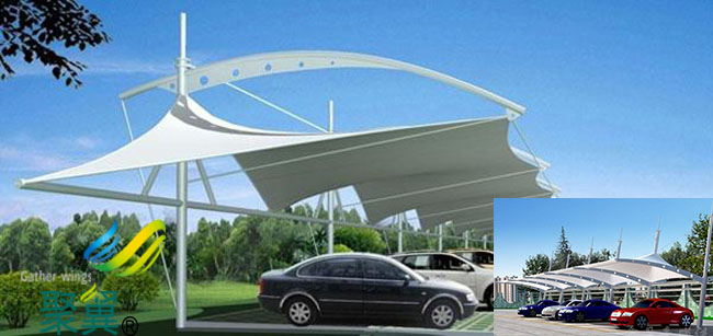 河北省棗強縣膜結構車棚|膜結構車棚廠家制作生產批發售后