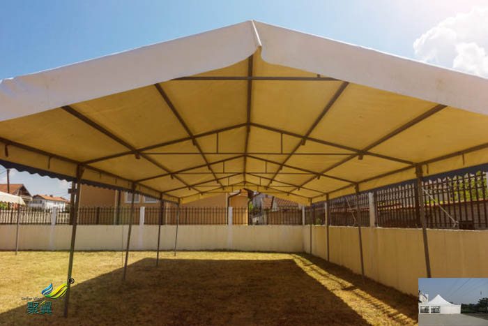 鄭州出租歐式展覽搭建臨時倉庫篷帳婚慶倉儲活動篷房生產