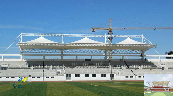 成都膜結構體育看臺球場膜造型承包價格找哪家廠家