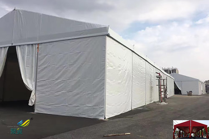 廣州搭建膜結構車展臨時倉庫篷帳篷房制造生產廠家